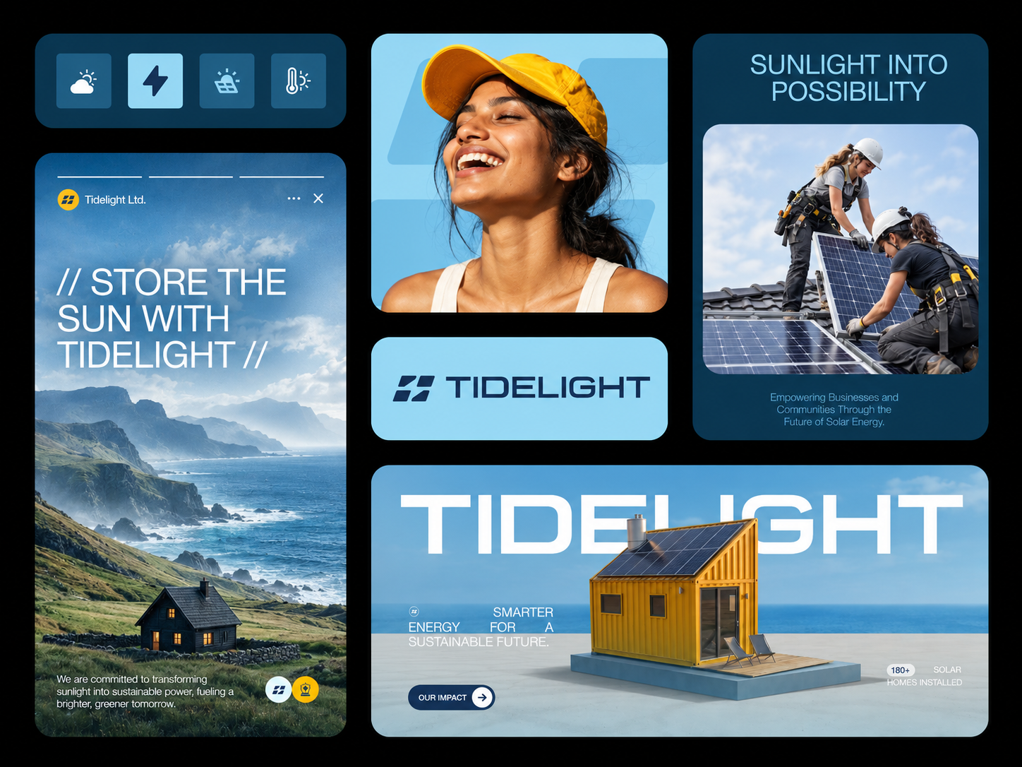 Tidelight. Marine brand study